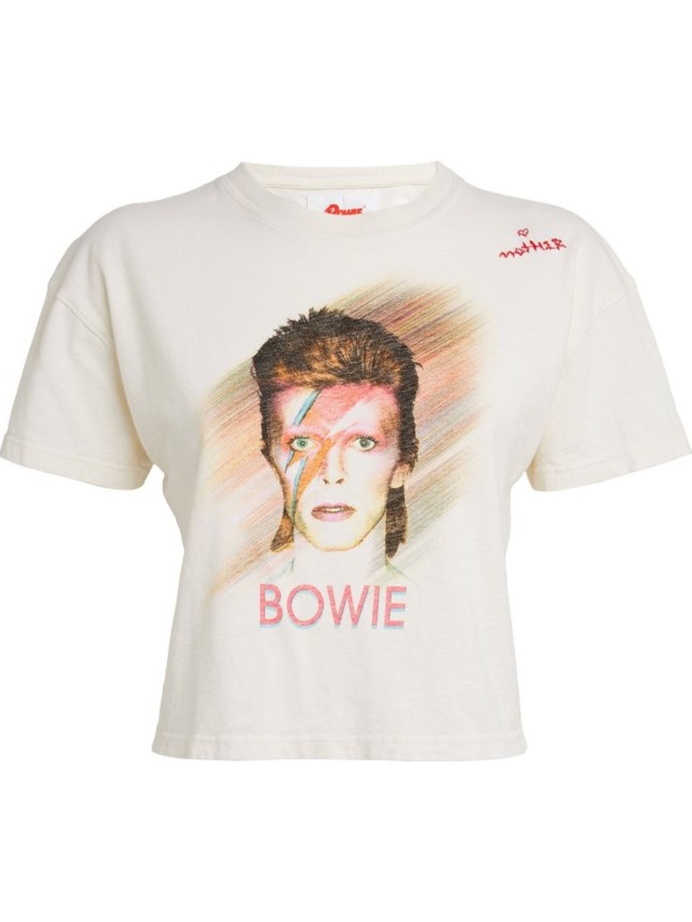 MOTHER The Grab Bag Graphic T-Shirt Small David Bowie